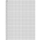 Brunnen Collegeblock Student, tulip , A4 80 Blatt Lin28...