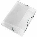VELOFLEX Heftbox Crystal DIN A4 transparent, 3 cm –...