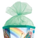Roth Schultüte Rainbow Butterfly 85 cm eckig mit Tüllverschluss