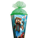 Roth Schultüte Block Game mit Tüllverschluss 85 cm 6eckig