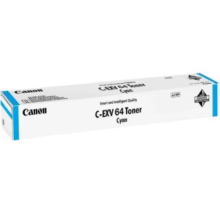 Canon C-EXV 64C Toner Cyan, ca. 25.000 Seiten - Original