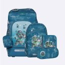 Beckmann Schulranzen-Set Active Air FLX Jungle Game...