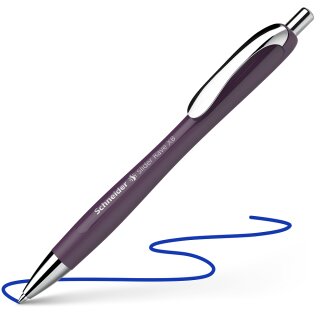 Schneider Slider Rave XB Druckkugelschreiber Plum / Schrift blau