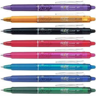 PILOT Frixion Clicker 0,7 mm Tintenroller radierbar nachfüllbar