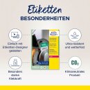 Avery Zweckform Etiketten Ultra-Resistente Folienetiketten 210 x 297 mm