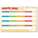 Worte mal!  Spieleblock A5 50 Blatt