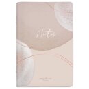 Notizheft A6+ liniert beige