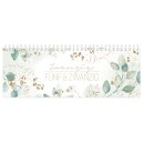 Tischkalender 2026 [Soft Beige] Wochenquerkalender mit...
