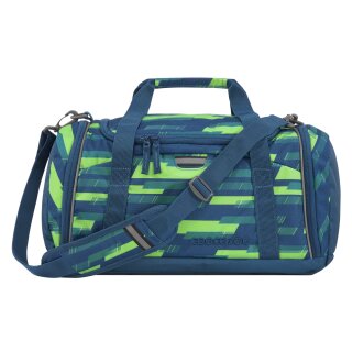 COOCAZOO Sporttasche Lime Stripe