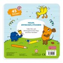 Die Maus Stickermalbuch