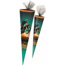 Schultüte Motocross 85cm mit Tüllverschluss,...