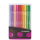 Stabilo Pen 68 Fasermaler 20er ColorParade im Kunststoffetui