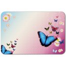 Schreibtischunterlage Schmetterling Textil 59cm x 39cm