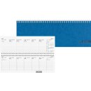 Querkalender 2026 Tischkalender 29,7x10cm 2 Seiten = 1 Woche, 112 Seiten