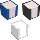 Büroring Zettelbox Kunststoff 9x9x9cm mit 700 Blatt...