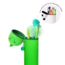 LEGAMI 2-in-1-Federmäppchen Dino aus Silikon - Kawaii