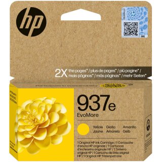 HP 937e Tintenpatrone Gelb, ca. 1.650 Seiten - Original