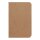 Notizbuch mit Drahtheftung Age Bag 9x14 cm, 48 Blatt blanko - Tabak