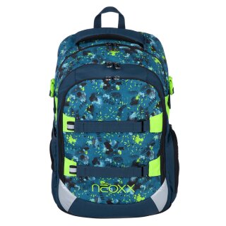 NEOXX Active Pro Schulrucksack Petrol extreme 26 L – ab Klasse 5