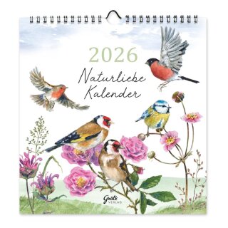 Monatskalender 2026 Naturliebe - Vögel