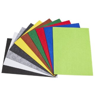 Bastelfilz 20x30cm 150g/m² 1mm stark in vielen Farben