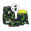 Step by Step Schulranzen-Set GIANT Black Cat Chiko 5-teilig