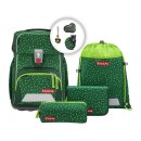 Step by Step Schulranzen-Set Basis Green Graphics 4-teilig