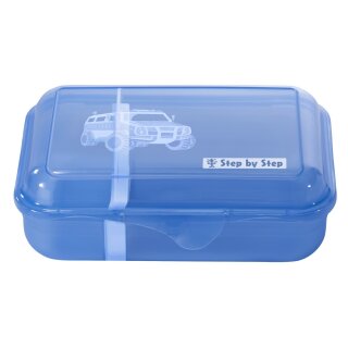 Step by Step Lunchbox Police Truck Charly, Blau
