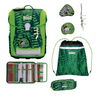 Scout Schulranzen-Set NEO Danger Dino