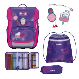 Scout Schulranzen-Set NEO DIN Summer