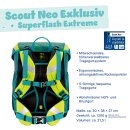 Scout Schulranzen-Set NEO Exklusiv Superflash Extreme Lizard