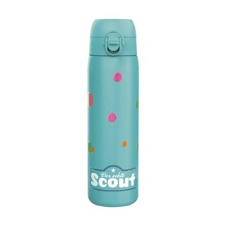 Scout Trinkflasche Dots Edelstahl