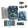 DerDieDas Schulranzen-Set ErgoFlex Superlight Magic Light