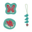 DerDieDas Schulranzen-Set ErgoFlex Easy Butterfly Garden