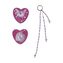 DerDieDas Schulranzen-Set ErgoFlex Easy Purple Unicorn