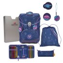 DerDieDas Schulranzen-Set ErgoFlex Easy Deep Ocean