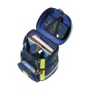 DerDieDas Schulranzen-Set ErgoFlex Easy Neon Crazy