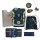 DerDieDas Schulranzen-Set ErgoFlex Easy Neon Crazy