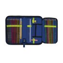 DerDieDas Schulranzen-Set ErgoFlex Light Neon Crazy