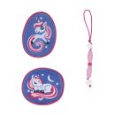 DerDieDas Schulranzen-Set ErgoFlex Light Exklusiv Superflash Magic Unicorn