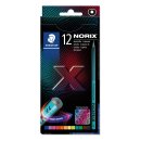 Staedtler FarbstiftetuiNORIX® 186 Buntstift,  12er...