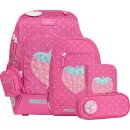Beckmann Schulranzen-Set Active Air FLX Strawberry
