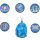 Beckmann Schulranzen-Set Active Air FLX Blue Lightning