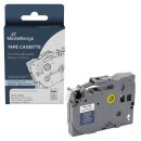 Schriftbandkassette ersetzt Brother TZe-121, 9 mm / 8 m...
