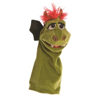 Handpuppe Gregor der Drache 35cm groß