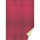 Aluminium Bastelfolie Metallfolie 80g/m²  gold/rot,...