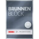 Brunnen Premium-Briefblock A5 kariert 90g/m² 50 Blatt