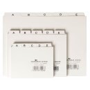 Durabel Karteikartenregister A5, A6 und A7 quer A-Z