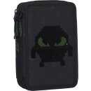 Beckmann 3-Fach Federtasche Pixel mit Inhalt