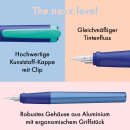 Lamy nexx Füllhalter aus Aluminium multiblue Feder...